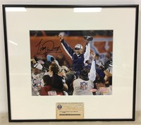 SIGNED TONY DUNGY 8X10 FRAMED PHOTO