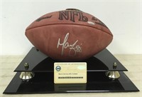 MARVIN HARRISON NFL FOOTBALL & DISPLAY CASE