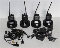 Lot of 4, Vertex Standard CD-58 Two-Way Radios