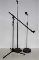 Lot of 3, Microphone Stands