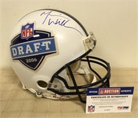 NFL MARIO WILLIAMS AUTHOGRAPHED DRAFT HELMET