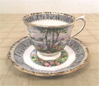 ROYAL ALBERT CUP AND SAUCER