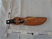 Old Timer Schrade Knife in Leather Sheath