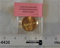 Limited Edition Commemorative Medallion