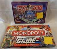 2 Monopoly Games Liverpool & GI Joe