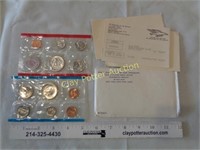 1972 US  Mint Set Coins