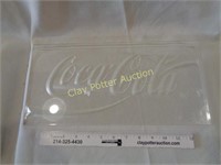 Coca-Cola Etched Lexan Sign