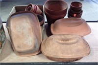 Large Collection Of Clay Pot