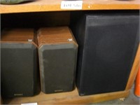 Stereo Speakers -Pair Of Optimus & Cheap Pair