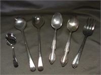 Assorted Silverplate Serving Pieces