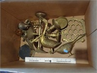 Box Lot - Collection of Brass Items