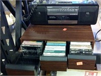 Sony Am/fm Cassette Deck With Cassette