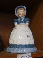 1989 Nabisco "Blue Bonnet Sue" Cookie Jar