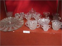 Assorted Crystal & Glass Table Accessories