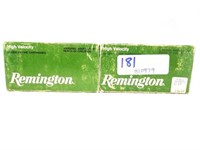 2 boxes of Remington High velocity 30 carbine amm