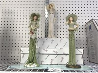 3 - DUCK HOUSE COLLECTOR TASSEL DOLLS