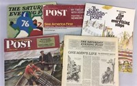 Satuday Evening Post Magazines (5)