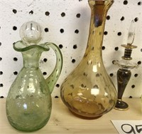 CRUETS & PERFUME BOTTLE