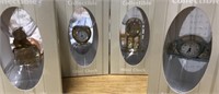 4 - MINIATURE COLLECTIBLE CLOCKS