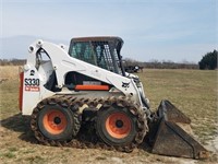 2008 Bobcat S330 Skid-Loader with Steel Tracks