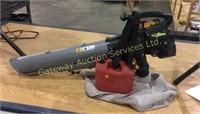 Yard works Gas powered leaf blower/ vacuum with