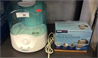 Obus Palm Massager, Holmes Humidifier