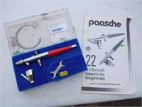 Paasche Airbrush with the Paasche booklet