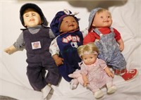 4 Dolls from 1990's