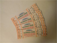 4 1993 unused tickets to the Grateful Dead Concert