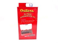 Outers 51 piece screwdriver Kit New in box