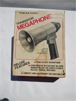 Vintage Realistic transistor Megaphone