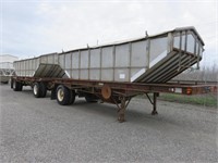 (DMV) 1973 Wesco Fertilizer Hopper Trailers