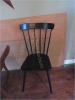 Black side chair
