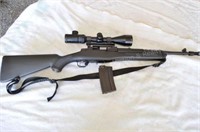 Ruger 223 ranch rifle w/ brush guard & bird cage -