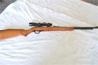 Marlin model 60 .22 with Bushnell scope