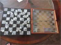 Backgammon and chess sets