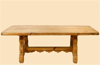 Spanish Antique Pine Dining Table