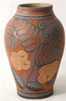 Tlaquepaque  hand painted "night" vase