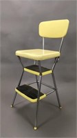 1959 Cosco Stylaire Yellow Step Stool
