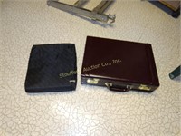 Leather briefcase & computer case