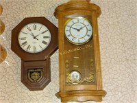 2-quartz wall clocks