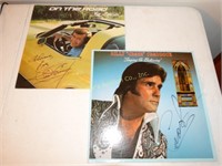 2 signed record albums: Billy "Crash" Craddock &