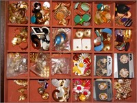 Assorted post earrings (holder not included)