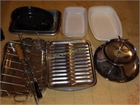 Rotisserie, miscellaneous bake ware, corning