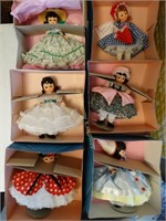 6 Madame Alexander dolls: Queen of Hearts,