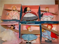 6 Madame Alexander dolls: Snow White, Miss