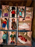10 Madame Alexander dolls: China, Austria boy,