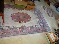 3 floral rugs (65"x100") & 2 oval rugs (2ftx4ft)