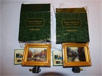 2 Thomas Kinkade night lights (original boxes)