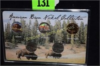 AMERICAN BISON NICKEL COLLECTION